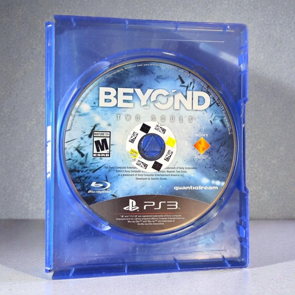Two Souls (PS3) Game Disc in Case, Quantic Dream Interactive Drama, M
